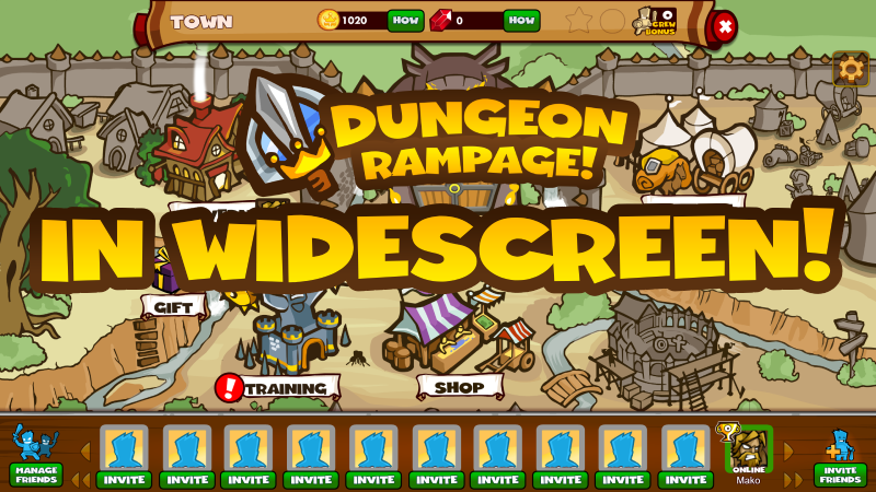 Dungeon Rampage - Dungeon Rampage now in Widescreen!!! Major Update #2 ...