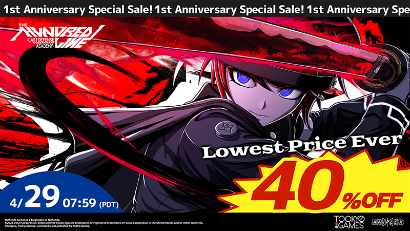 1st Anniversary Special Sale Now On!