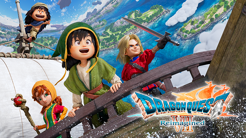 DRAGON QUEST VII Reimagined launches today!