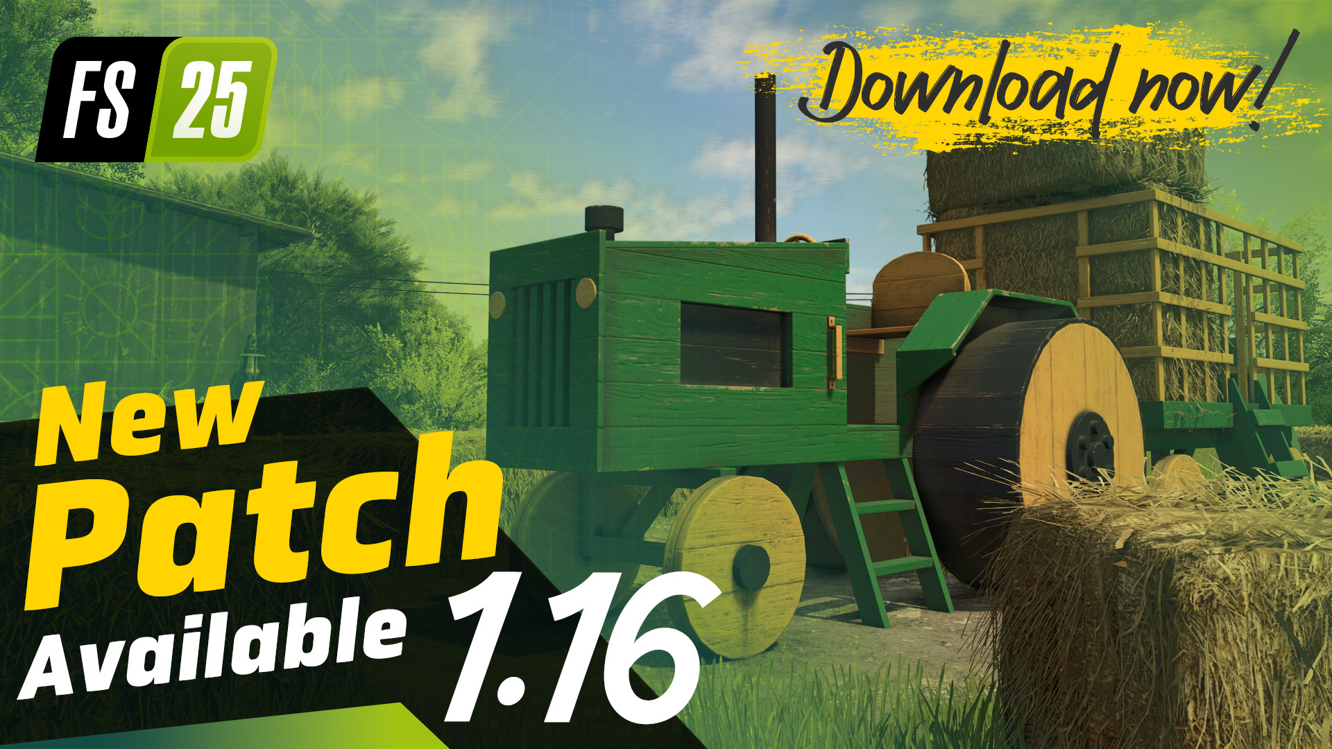 Patch 1.16 adds four new machines - out now!