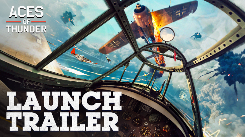Taking off! Aces of Thunder is out now!