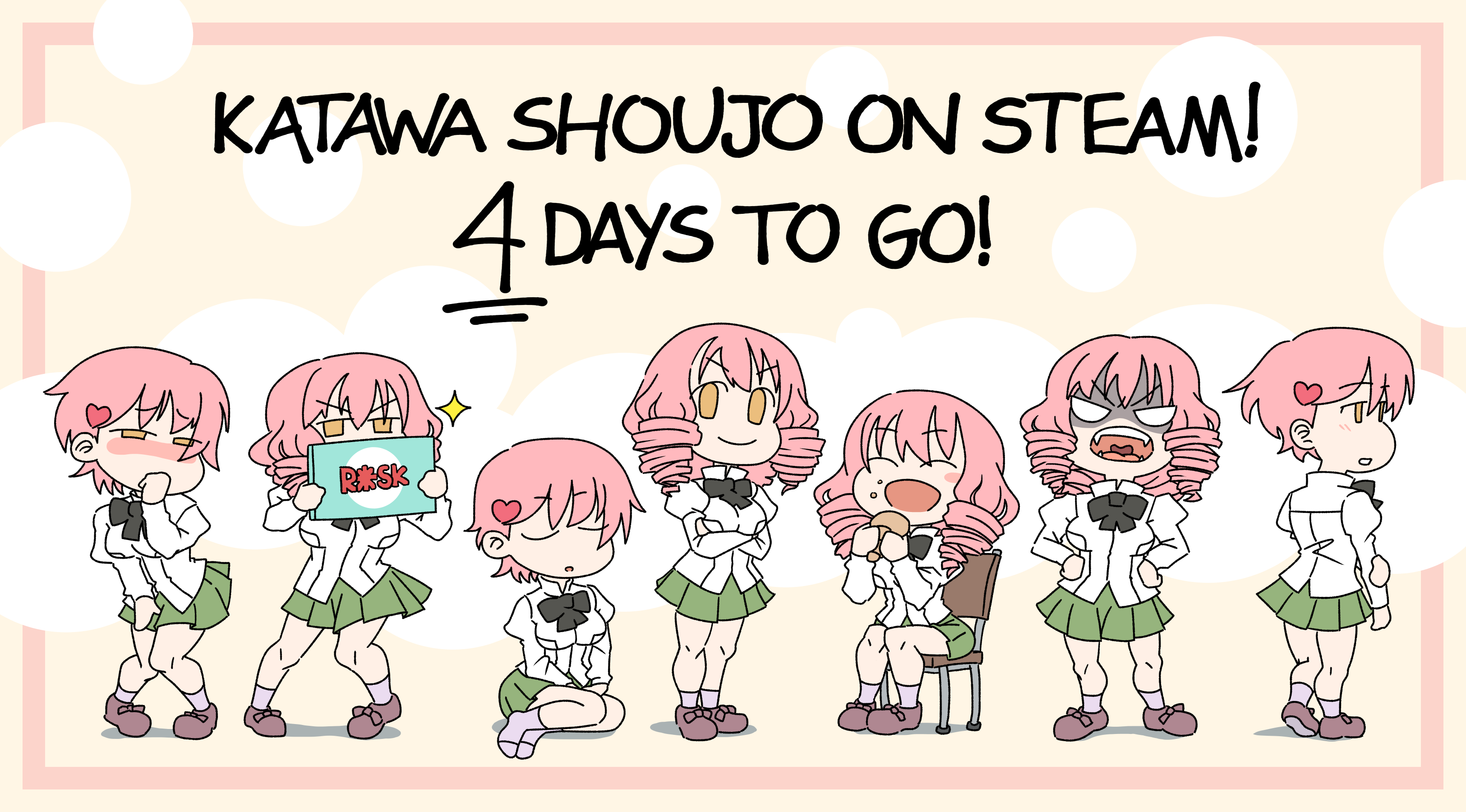 Katawa Shoujo releases in 4 days!