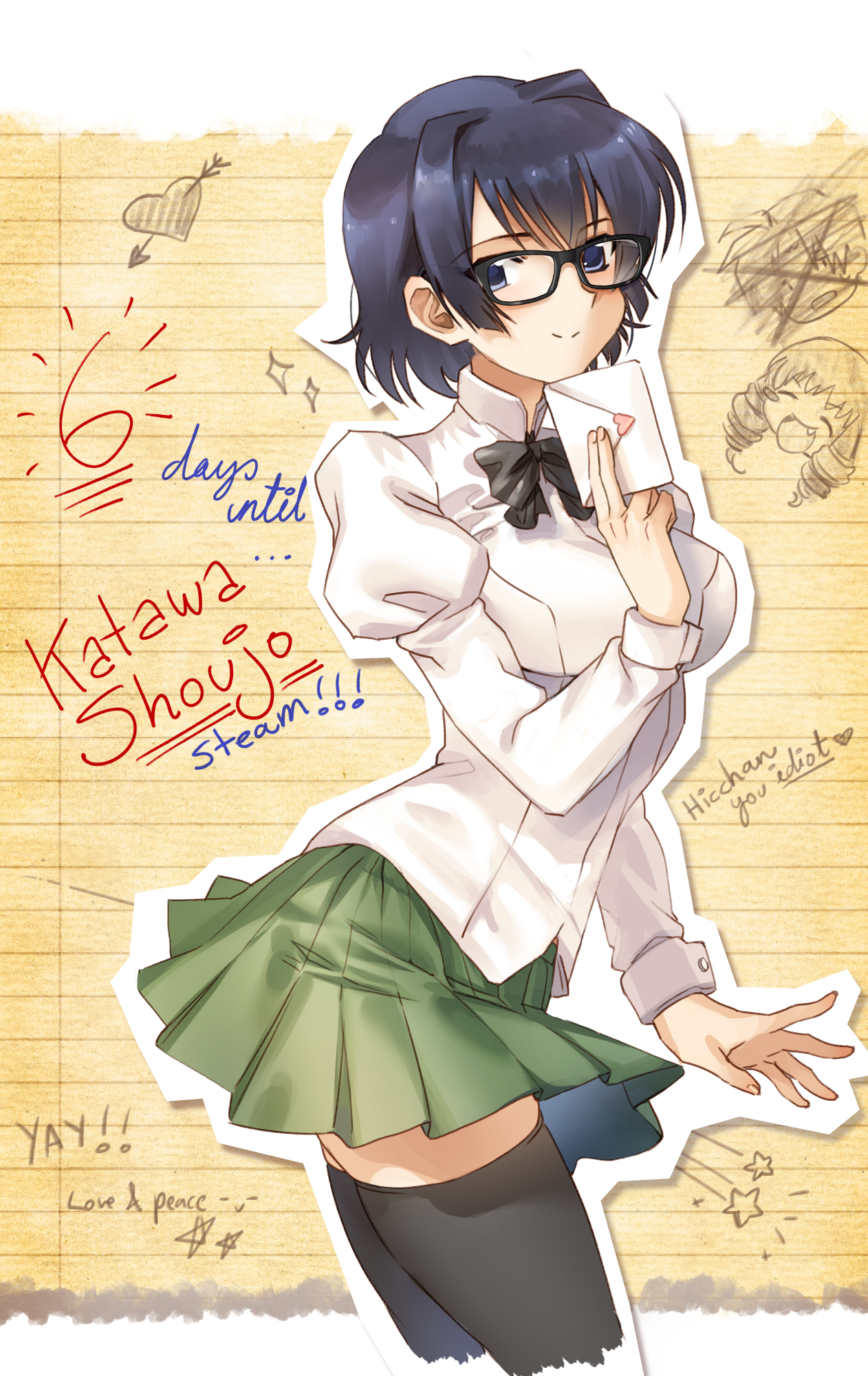 Katawa Shoujo releases on Steam in 6 days!