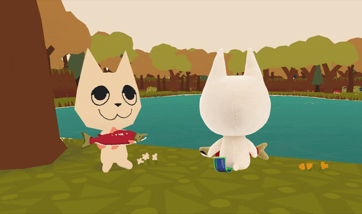 WEBFISHING Cat Makeship Plush!