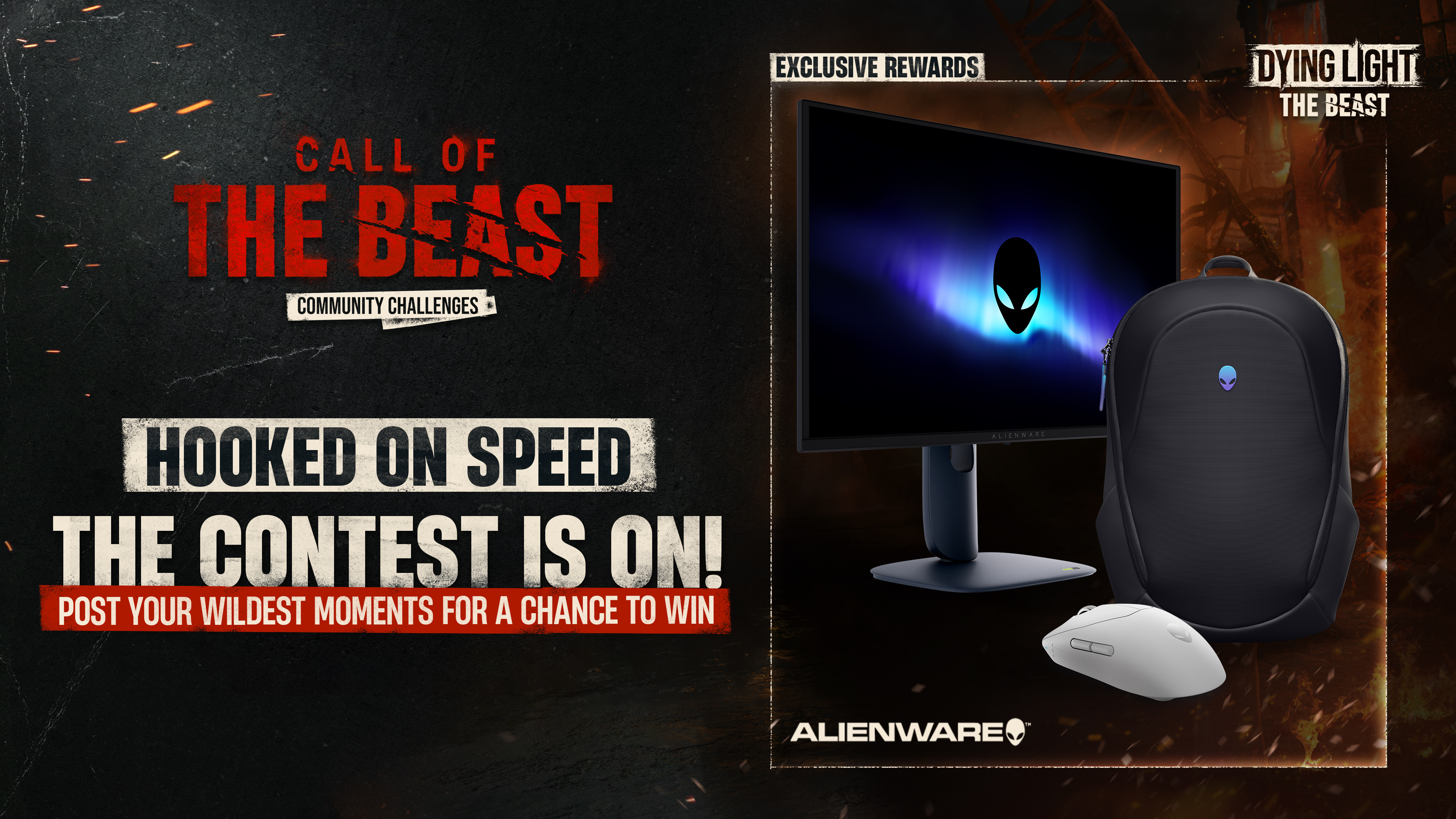 Call of the Beast X Alienware contest