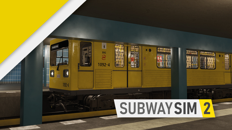 SubwaySim 2 - Berlin Vehicle DLC: Gisela (GI/1E) | Now available