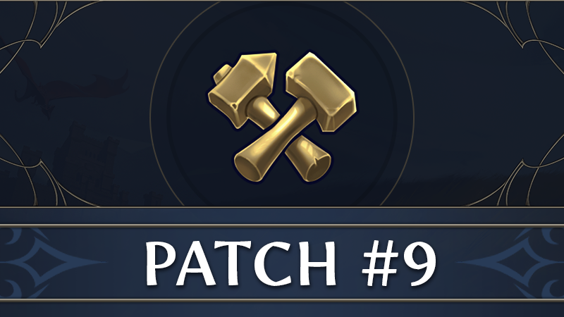Patch #9: Hotfix & Balance Adjustments