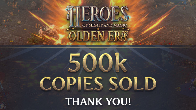 A New Kingdom of Heroes: 500,000 Copies of Olden Era Sold!