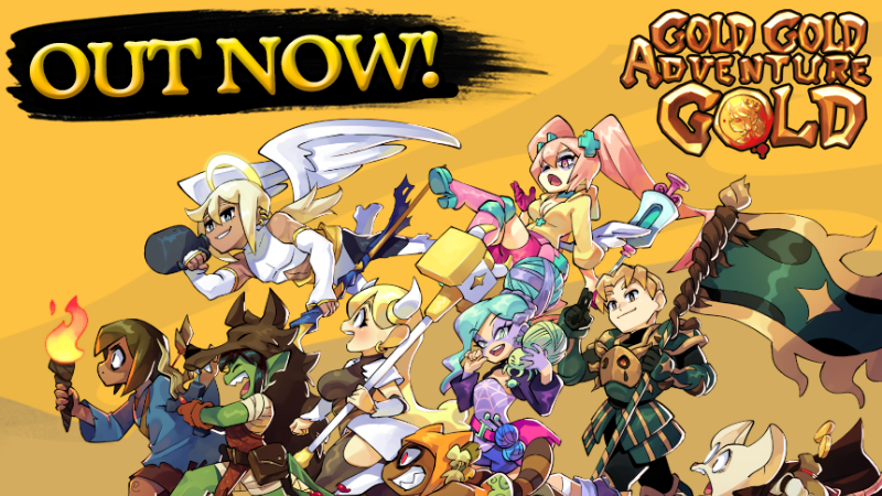 Gold Gold Adventure Gold is in 1.0 Today!