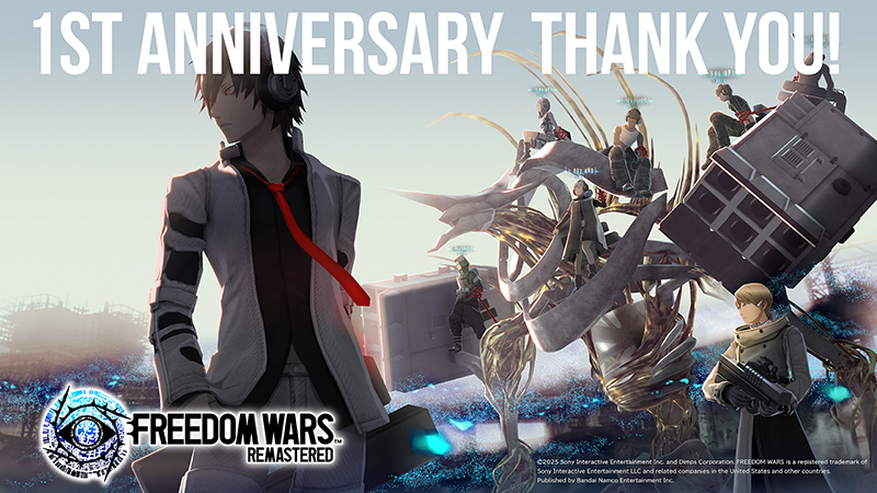 FREEDOM WARS Remastered 1st Anniversary🎉