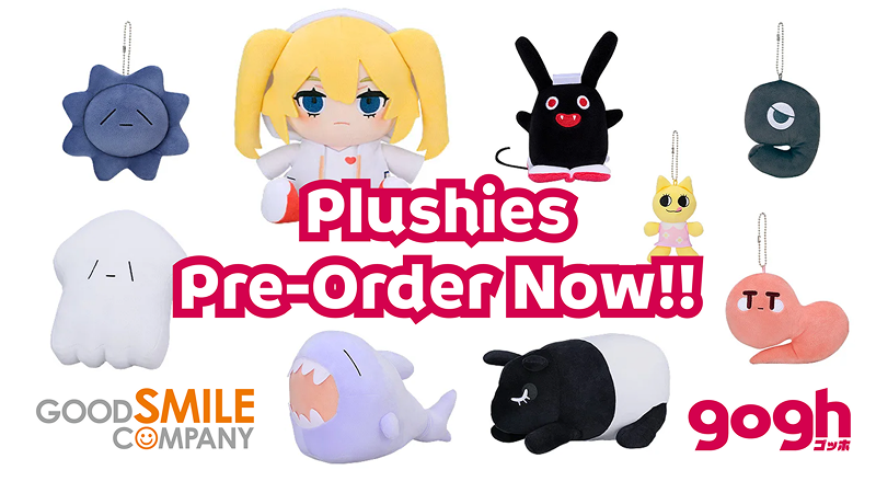 Good Smile Company Presents gogh Plushies!