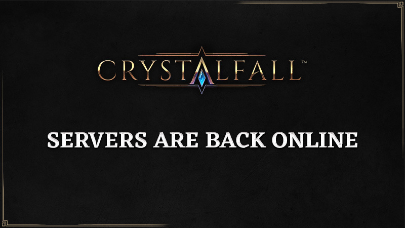 Game servers are back online