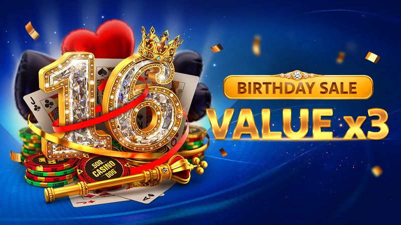 Birthday month continues: Grab your 3x chip deals
