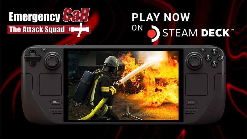 Emergency Call - The Attack Squad is now playable on the Steam Deck! 🚨🔥