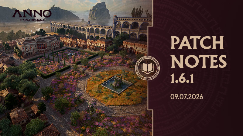 Anno 117: Pax Romana – Patch 1.6.1
