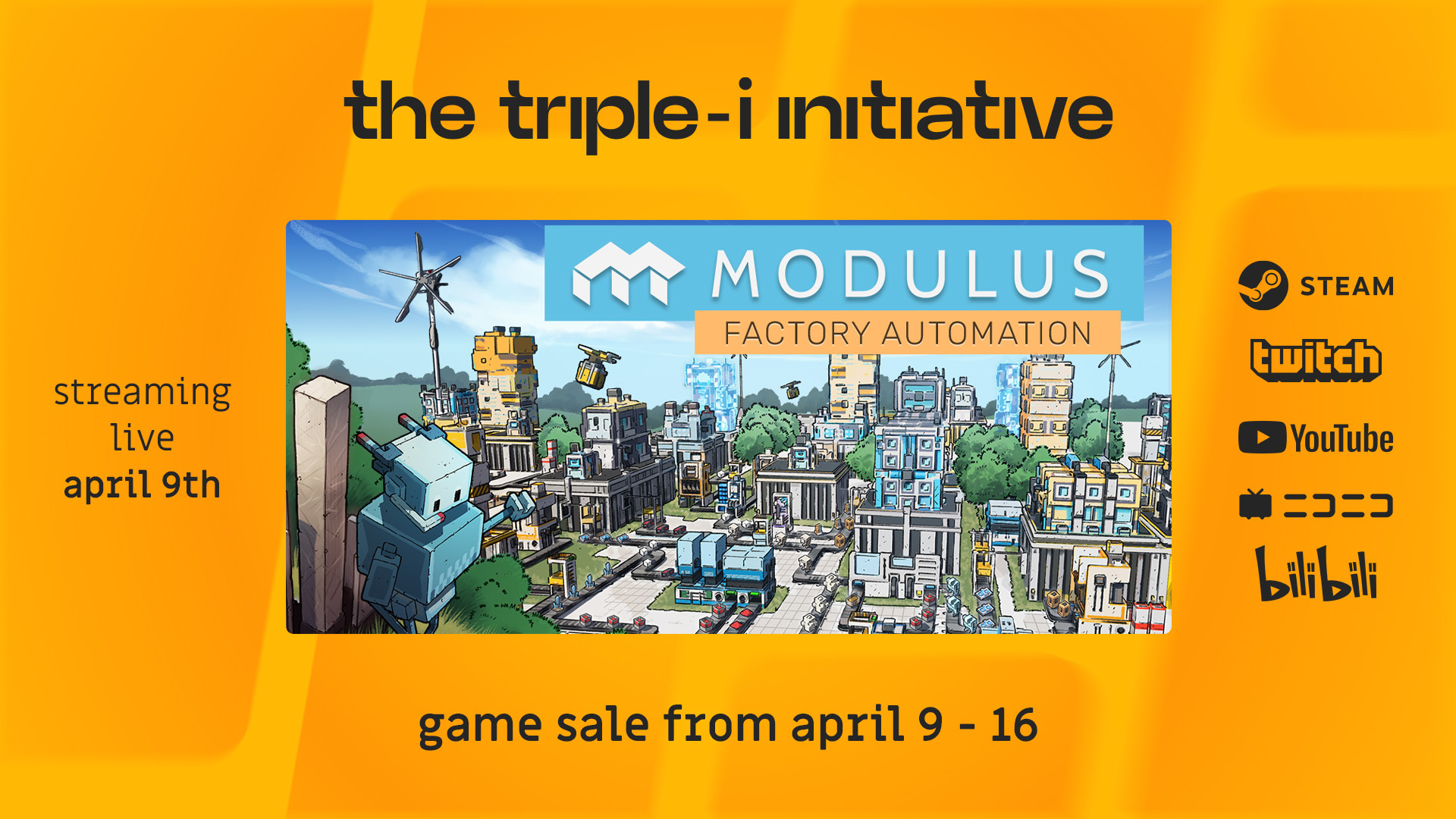Modulus Is featured in the triple-i initiative sale!