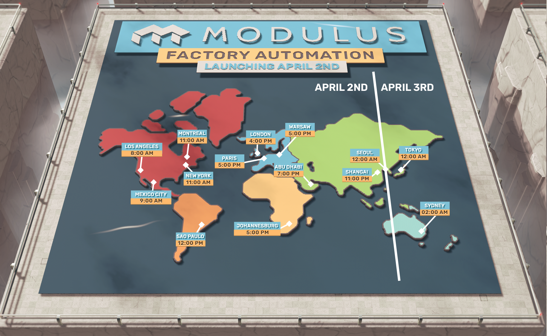 Global Release Times