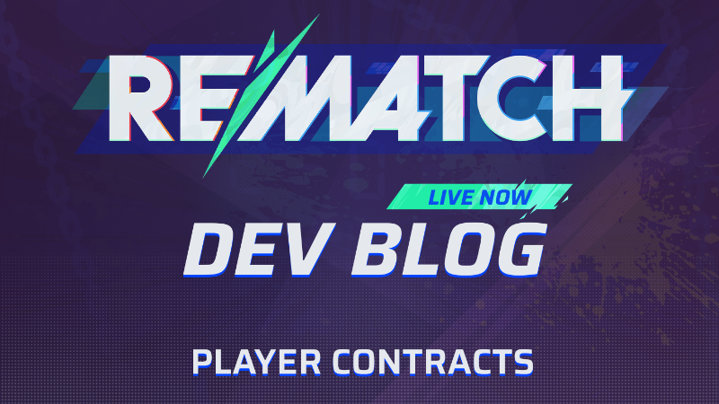 Dev Blog - Player Contracts