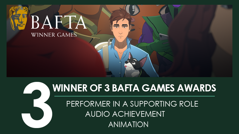 Dispatch Wins at the BAFTA Games Awards!