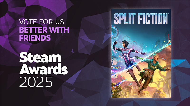 Split Fiction Nominated for the "Better with Friends" Award!