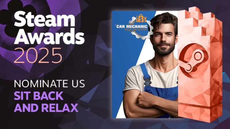 Nominated for the Steam Awards! 🏆