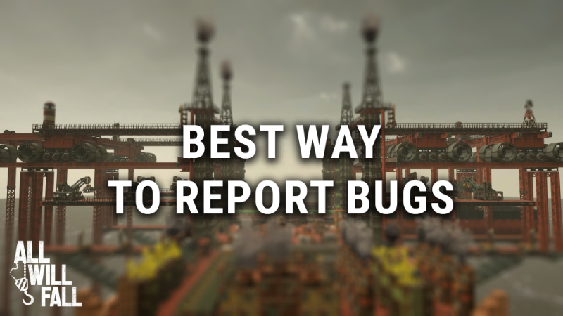 How and where to report bugs
