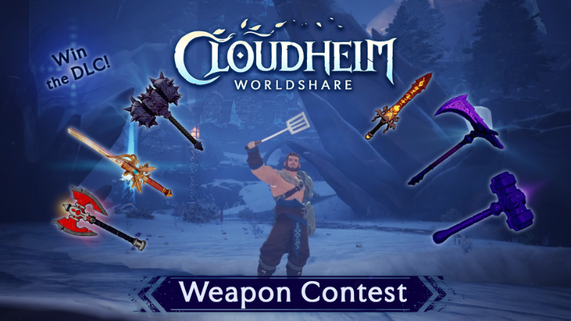 Voting on the Cloudheim Weapon Contest begins now!