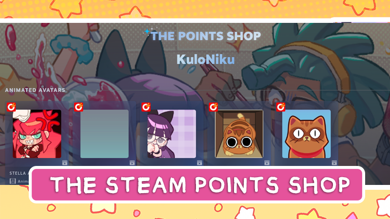 KuloNiku: Bowl Up! Goodies In the Steam Points Shop!