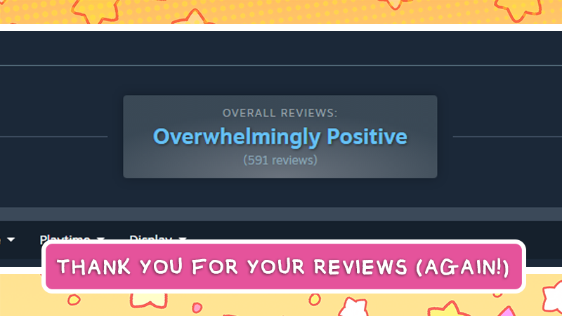 Overwhelmingly Positive & Publisher Sale