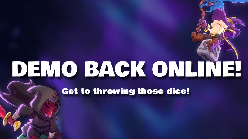 The demo is back on!