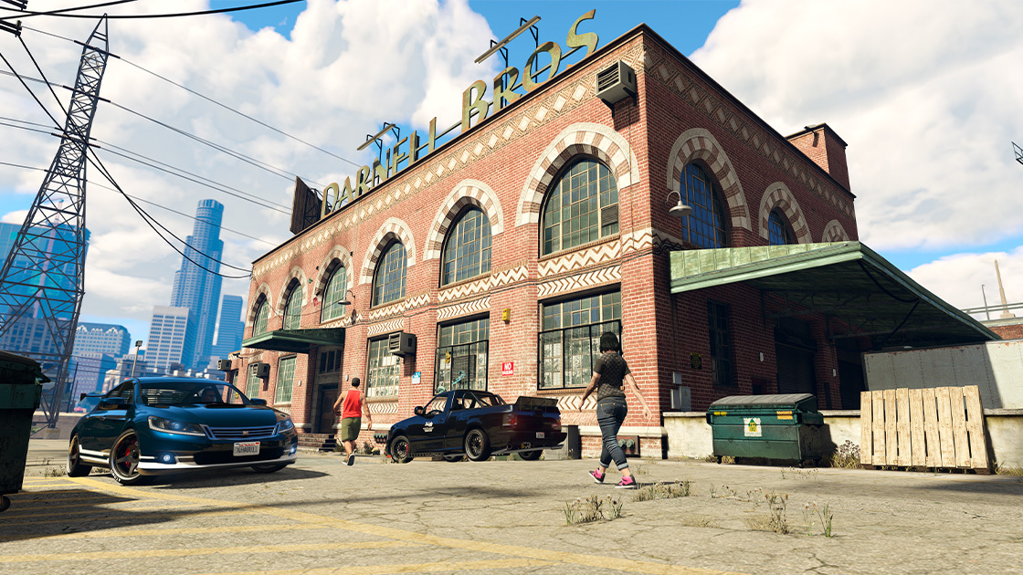 Grand Theft Auto V FIB Files event promotional image showing doubled rewards and special bonuses