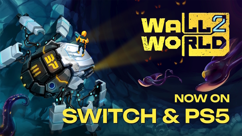 Wall World 2 is out on PS5 & Switch!
