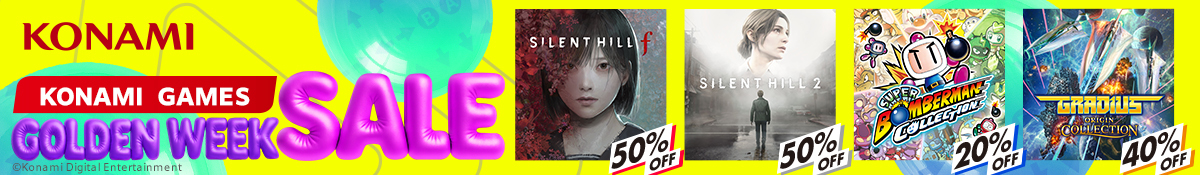 KONAMI Golden Week Sale 2026 開催中!