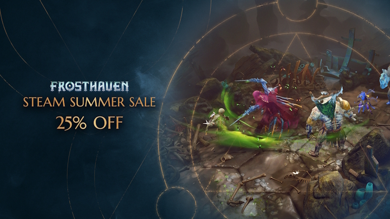 Steam Sumer Sale – Frosthaven is 25% off!