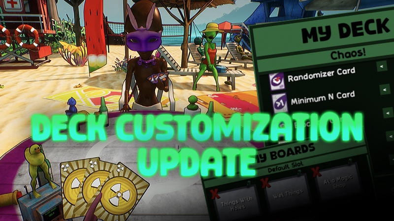 50% OFF! - NEW DECK CUSTOMIZATION UPDATE NOW LIVE!