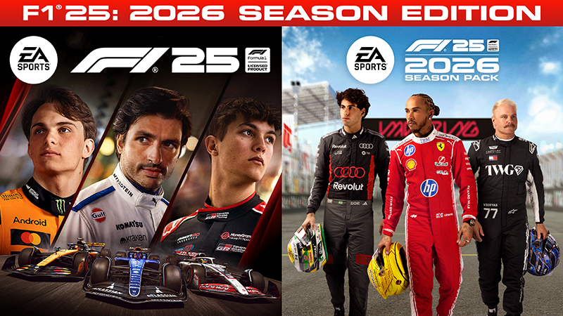 《EA SPORTS™ F1® 25：2026 賽季版》現已推出！