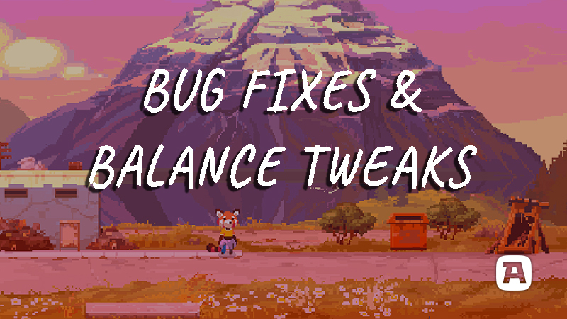 Update #2 - Balance Tweaks and Bug Fixes