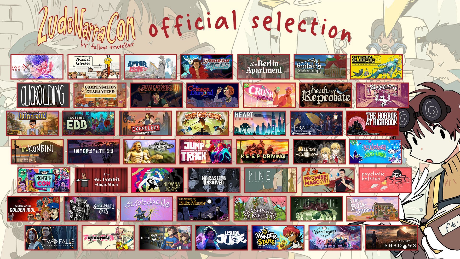 ✨ The Mr. Rabbit Magic Show 🪄🎩 is part of LudoNarraCon! 🎊