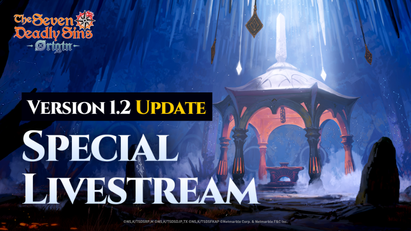 Version 1.2 Special Livestream