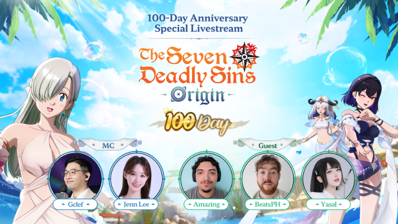 100日紀念特別直播進行通知
