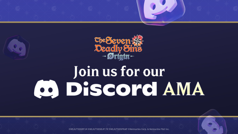 Official Discord AMA