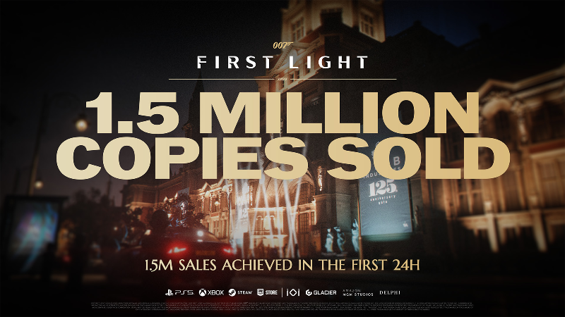 007 First Light - 1.5 Million copies sold
