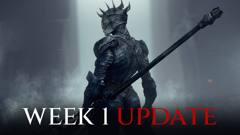The Week 1 Update is Available Now