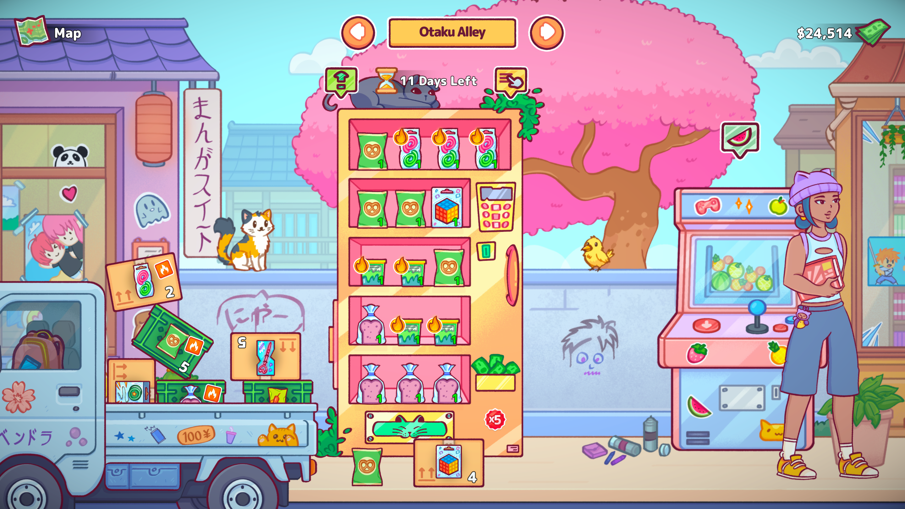 Vending Machine Co. Demo v0.8.6 - QoL & Balance Update