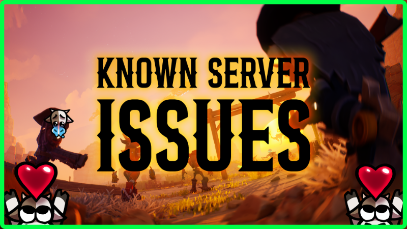 ????Ongoing server issue (working on a fix!) ????