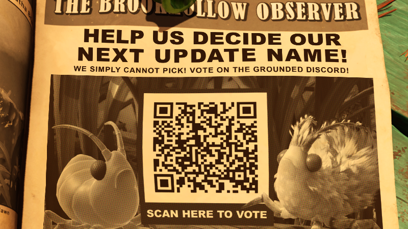 Help us Decide our Next Update Name!