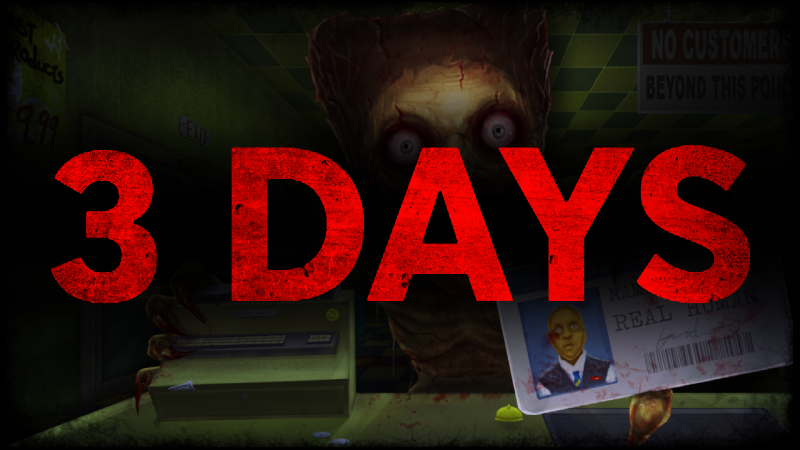 ONLY 3 DAYS TO RELEASE