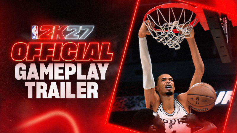 NBA 2K27: Gameplay Trailer and Roadmap Courtside Report
