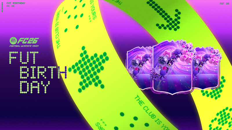 以 FUT 誕辰開始《EA SPORTS FC™ 26》的歡樂派對