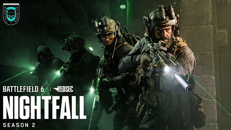 夜落降臨《戰地風雲 6》和|《禁區衝突》。